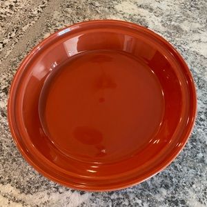 Fiestaware Pie Baker in Persimmon